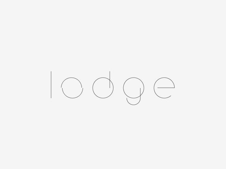 Lodge Single-Stroke Font, .oft, .ttf Designed for Laser, Waterjet, Pen Plotter, Mill, Router, Craft Cutter, Cricut, Silhouette image 1