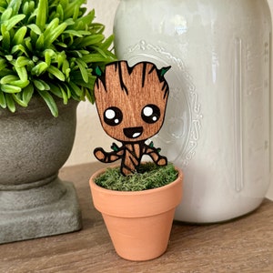 Baby Groote | Groot Pflanzgefäß | Wundern| Marvelfiguren| Baby Groot Pflanzgefäß | Guardians of Galaxy| Fan Kunst | Rächer| Rakete| Drax