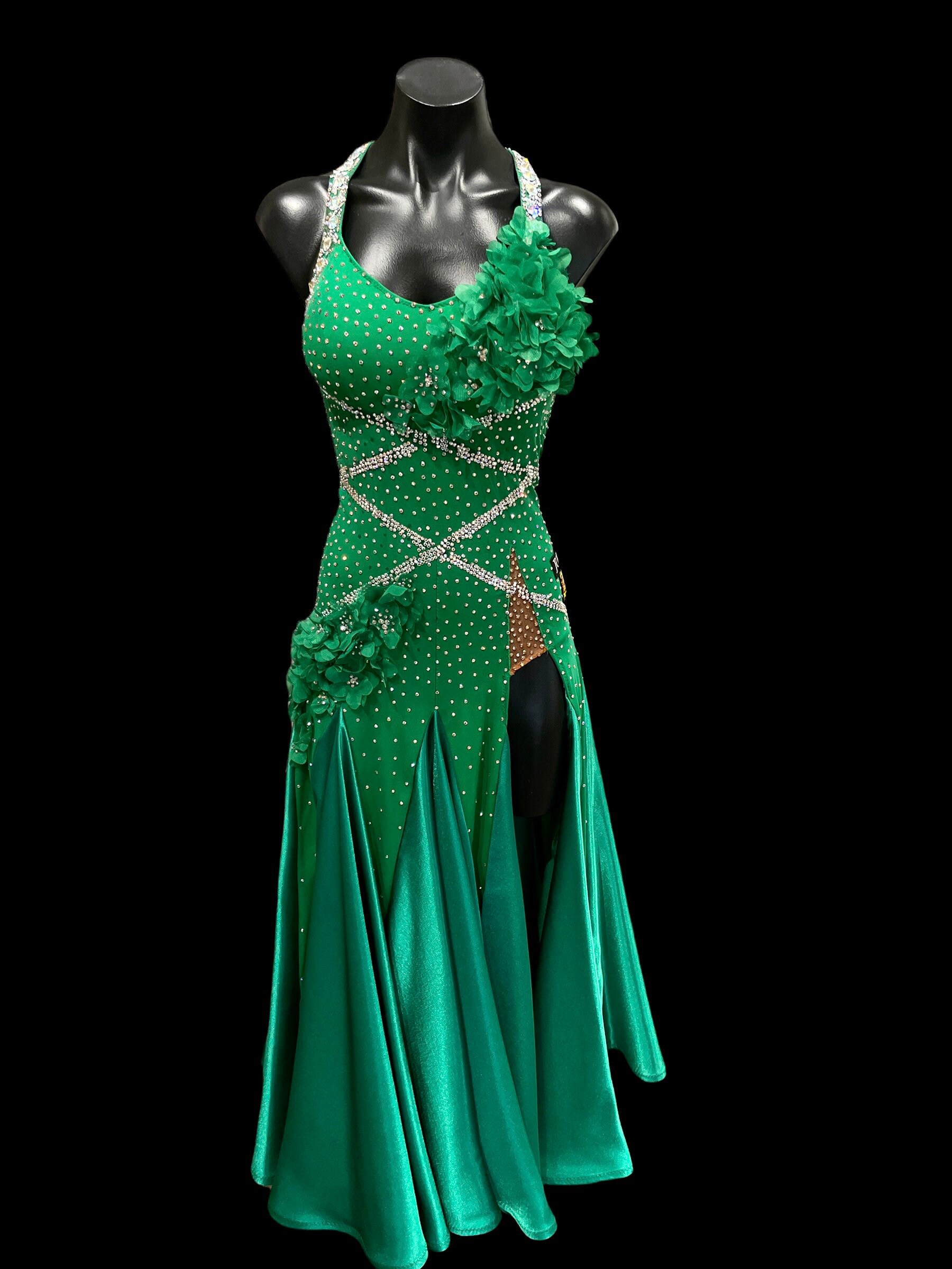 Ballroom Dance Dress Latin Dress Social Dance Dress Etsy UK