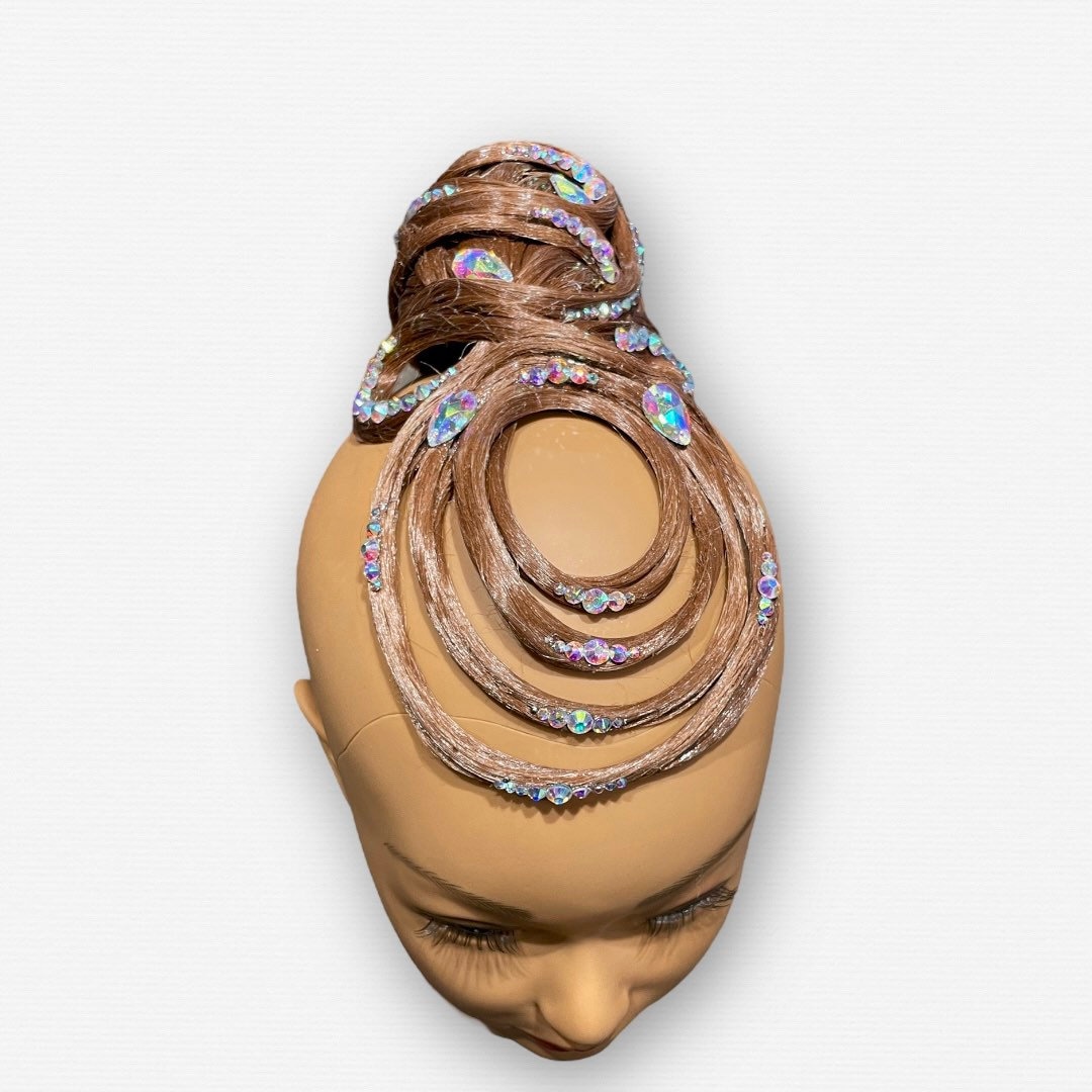 Hair pieces dance top