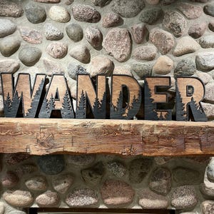 Letras del bosque