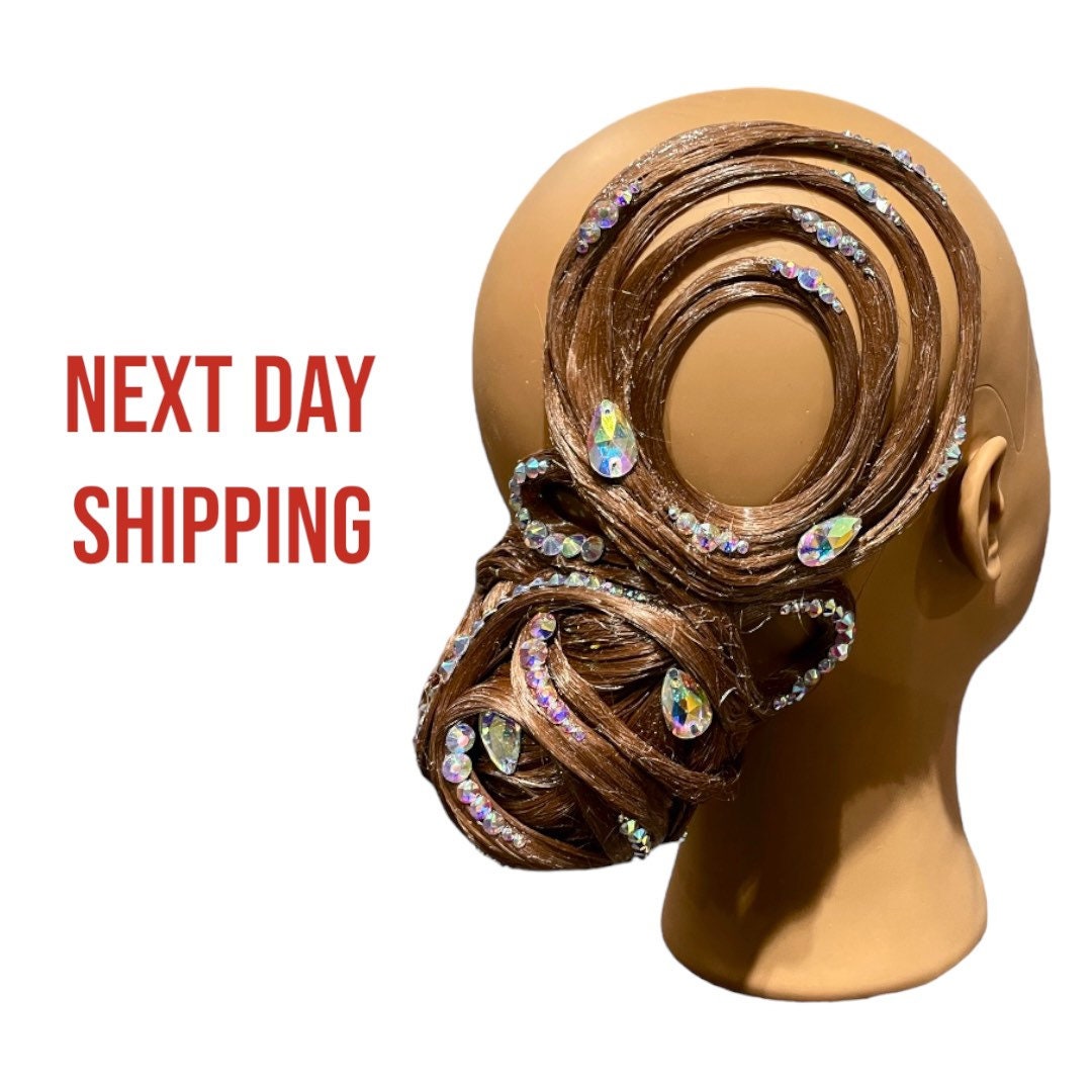 Ballroom Dance Hair Piece Chignon Hair Piece Dance Accessories Competition Hairstyle Costume