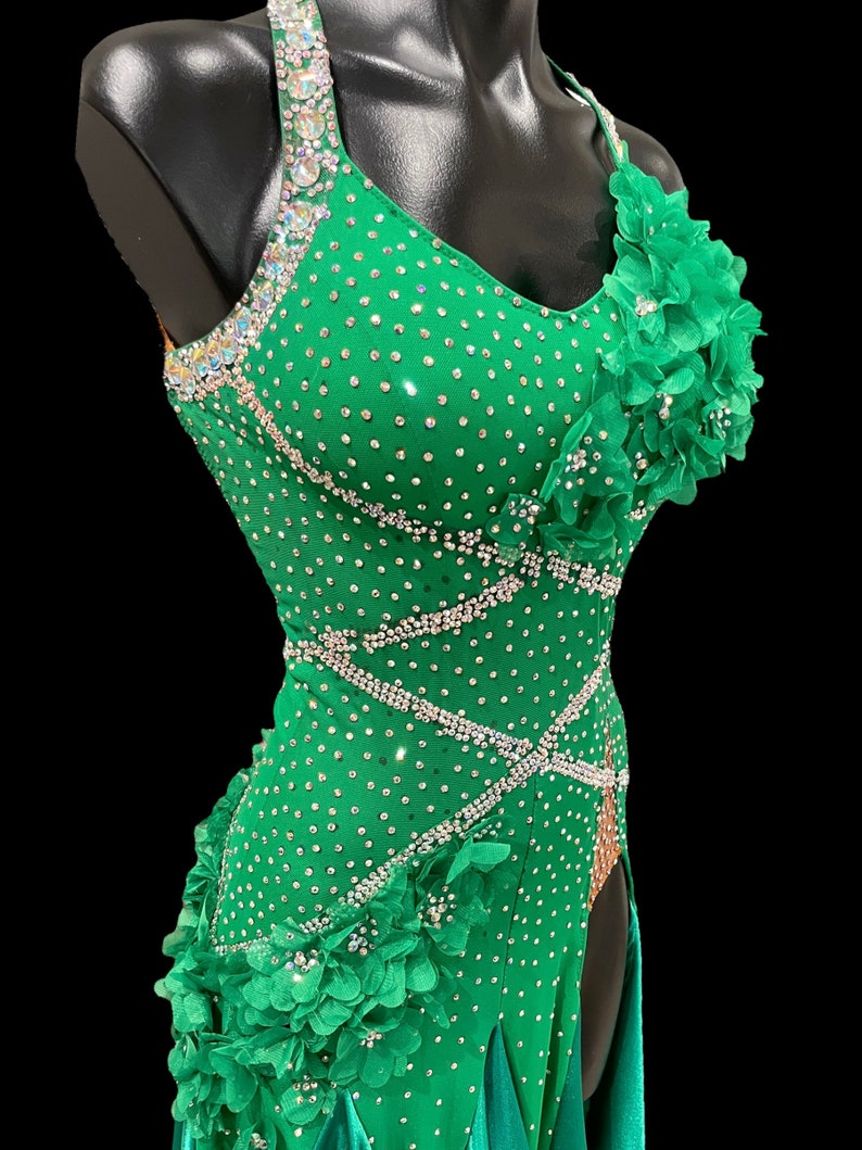 Ballroom Dance Dress Latin Dress Social Dance Dress Etsy UK