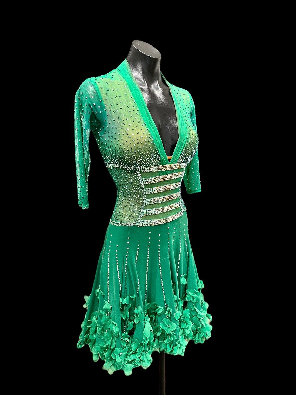 Ballroom Dance Dress Latin Dress Social Dance Dress Etsy