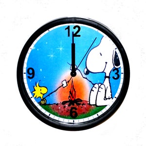Snoopy and Woodstock Wall Clock