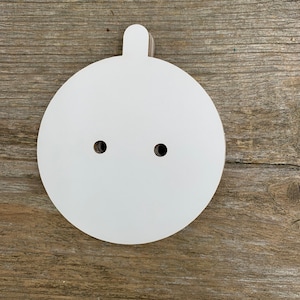 Funda para vela en blanco, opción 2 mechas, gris claro, papel, varios tamaños, cartón 300 g/m2
