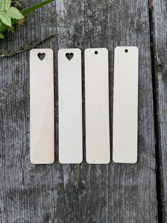 3 X 14.5 Cm 1.18 X 5.71 Blank Wooden Bookmarks , Plywood, Unpainted, Gift  Decoration, Decoupage, Natural Wood 