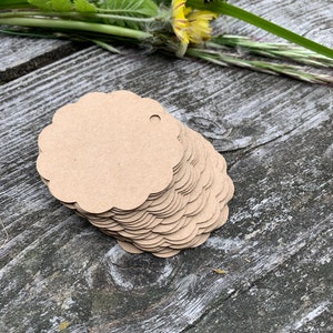 5 cm ou 7 cm Étiquettes en papier blanc, papier de carte écologique, étiquettes rondes, faveurs de mariage, étiquettes de prix, étiquettes de cadeau