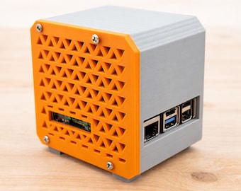 Raspberry Pi 5 Case – 3D Printed Mini PC Enclosure, Ventilated PLA