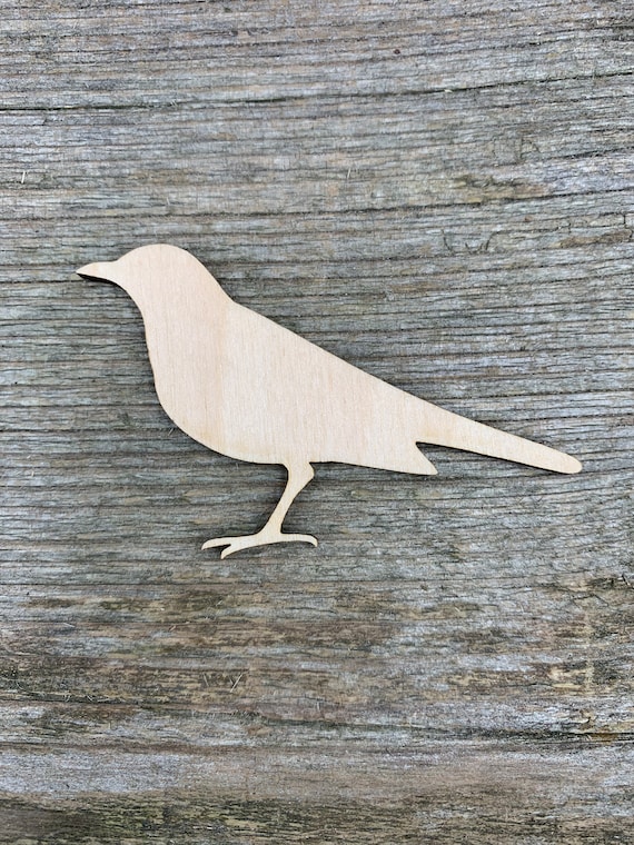 Ornament - Crow Raven Raw wood Ornament - Crow Raven Raw wood