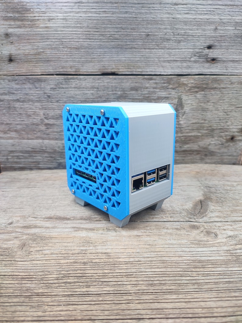 Raspberry Pi 5 Case – 3D Printed Mini PC Enclosure, Ventilated PLA ...