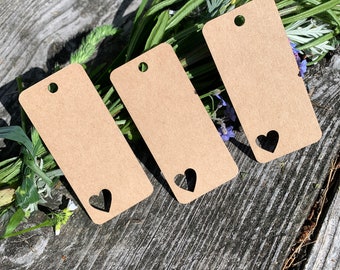 6.5 x 3 cm Blank paper tags, cardstock, recycled paper, rectangle  tags, wedding favours, price labels, gift tags,