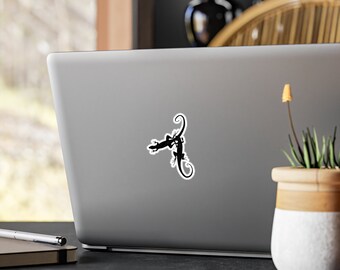 lesbian pride whiptail lizard lambda sticker