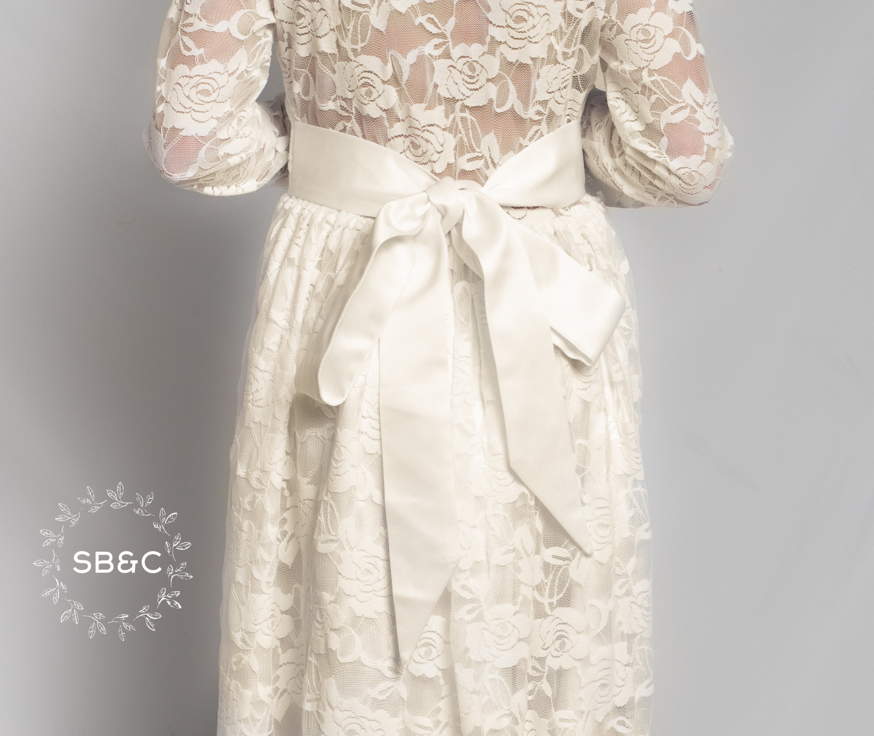 Ivory Lace Flower Girl DressFlower Girl DressVintage girl Etsy