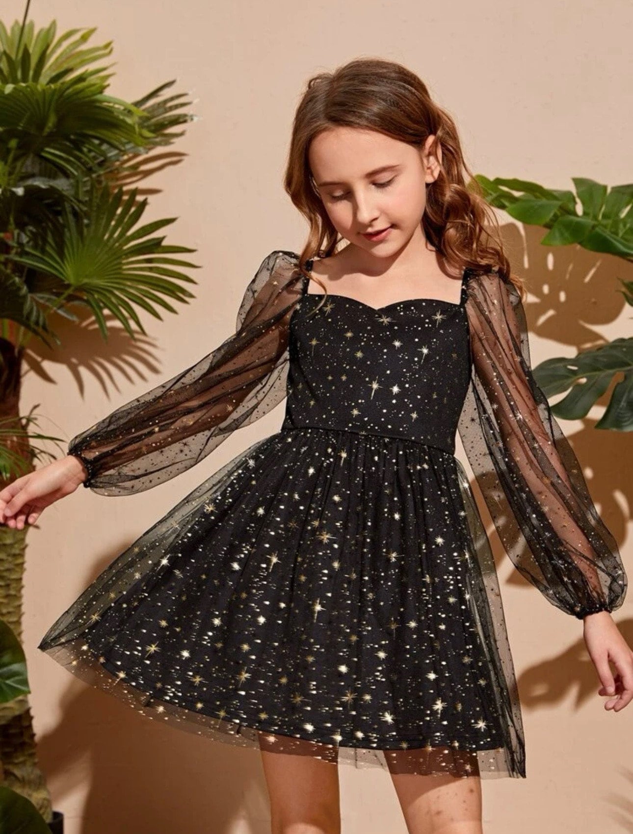 Dress for Girls 5-6 Years | Gown | Girls Party Dresses - faye