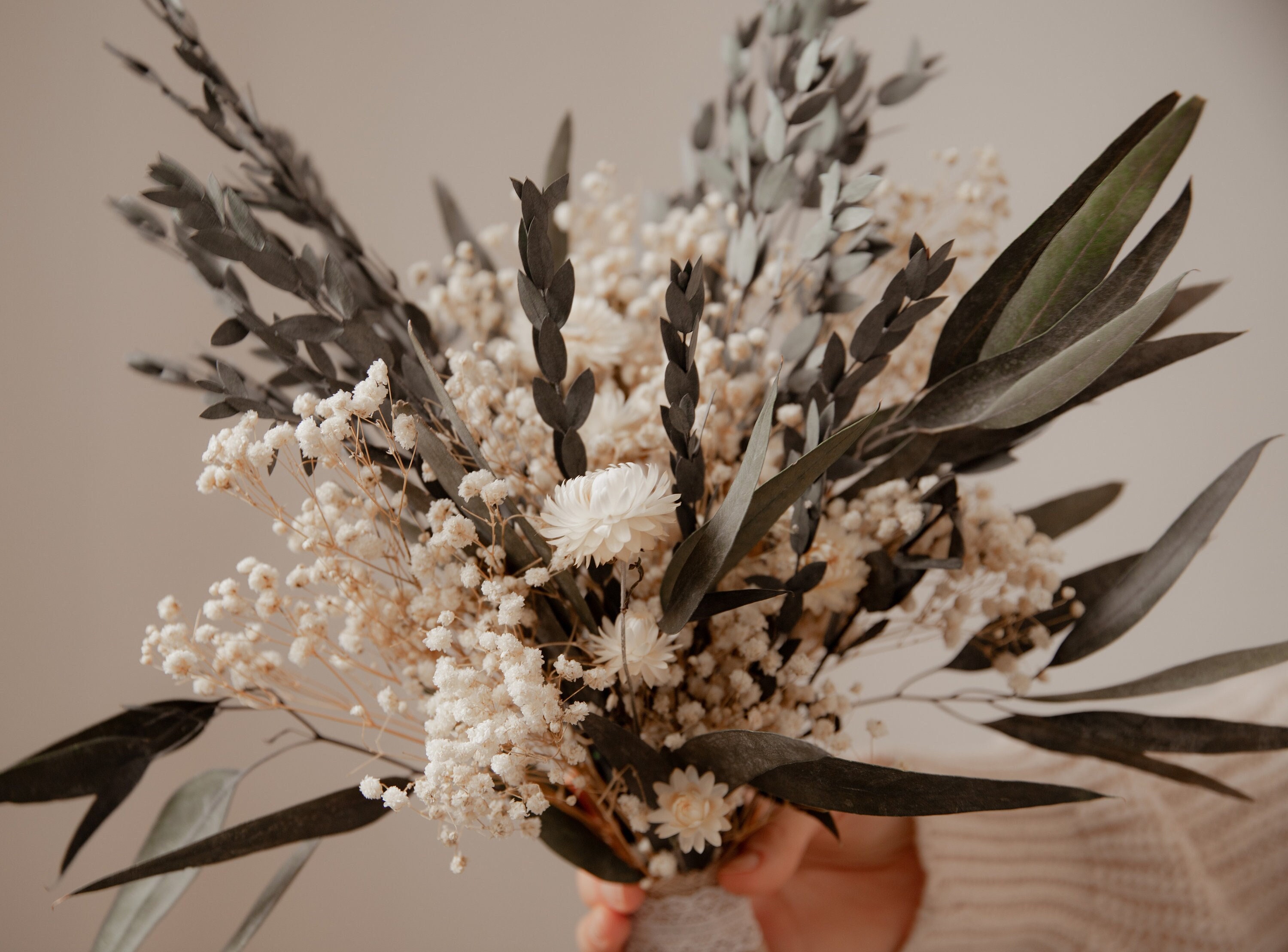 Dried Eucalyptus Bouquet / Dried Real Baby 
