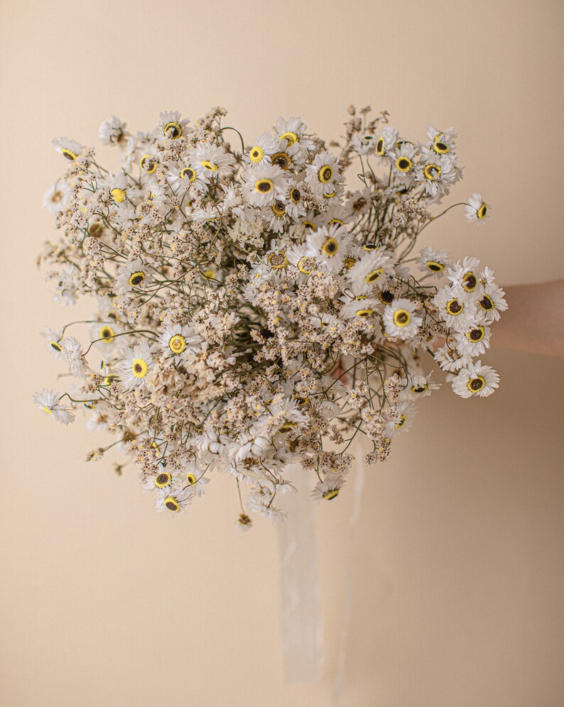Daisy Handpicked Bouquet / Boho Meadow Bouquet / Wildflower Etsy