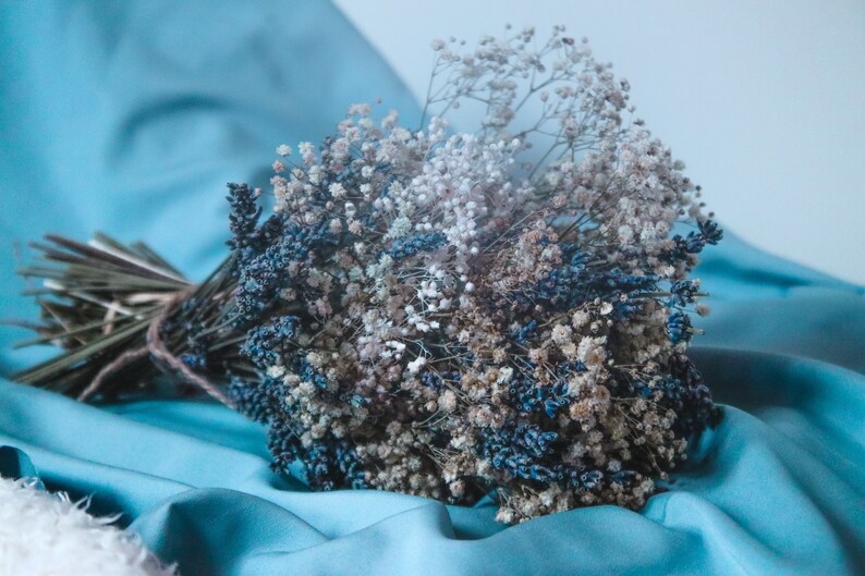 Lavender Bouquet Dried Lavender Darling Bridal Bouquet Dried Flower Bouquet Lavender Wedding Bridesmaid Bouquet Lavender Bunch