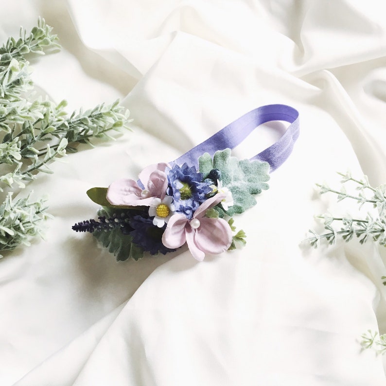 flower headband for baby shower