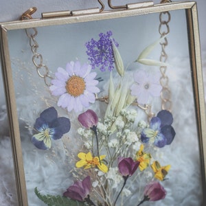 Golden A4 Pressed Flower Frame, Transparent — Nature King