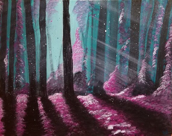 Fantasy Forest Etsy