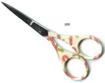 Dinky-Dyes Designs Scissors - #66 Candy Cane ~ 4" Long