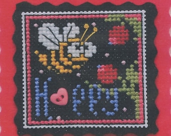 Val's Stuff - Bee Happy - A Wearable Pin Kit