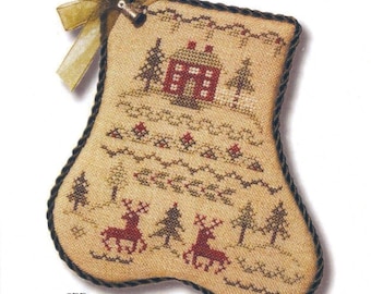 JBW Designs - #448 Sampler Stocking II - Original design by Judy Whitman