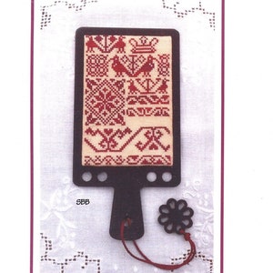 Giulia Punti Antichi (GPA) - Islensk Sjonabok Hornbook Threadkeeper & Needleminder