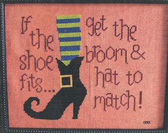 The Mindful Needle - MN-036 All About The Shoes - Original design by Dawn Friske