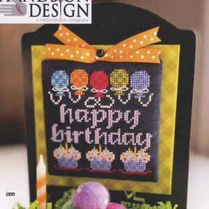 Hands On Design - Plaid All Year - Happy Birthday - Original design by Cathy Habermann