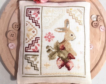Samplers And Primitives - The Bunny Quaker PDF - Original design by Regina Kovacheva