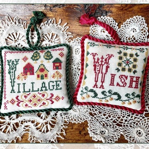 Jan Hicks Creates! - Vintage Christmas Alphabet 10 - Original designs by Jan Hicks PDF Instant Download