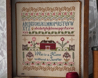 Jan Hicks Creates! - What Is A Home - Original design by Jan Hicks PDF Instant Download
