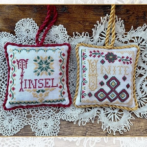 Jan Hicks Creates! - Vintage Christmas Alphabet 9 - Original designs by Jan Hicks PDF Instant Download