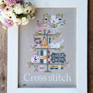 Madame Chantilly - Celebrate Cross Stitch - Original design by Rossana Gallo of Italy!