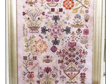 Rosewood Manor Designs / Karen Kluba ~ S-1196 Summer Quakers - Optional Valdani Thread Pack