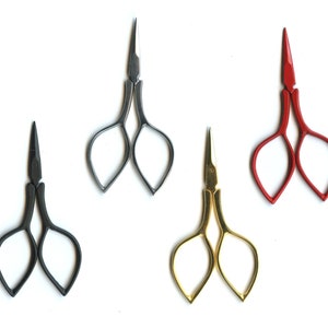 Kelmscott Designs 3.75" Devon Scissors in 4 different finishes!