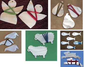 Kelmscott Designs ~ Mother Of Pearl Thread Winders