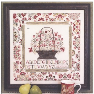 Rosewood Manor Designs / Karen Kluba ~ S-1025 Cornwall Cottage Sampler