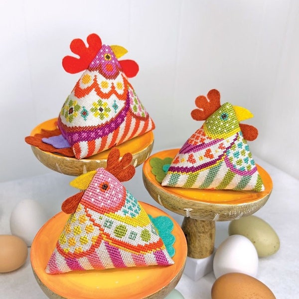 Satsuma Street - Funky Chickens - Original design by Jody Rice