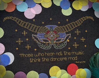 Urban Stitcher - The Dancers Mad - Original design by Sian Fish of the UK!