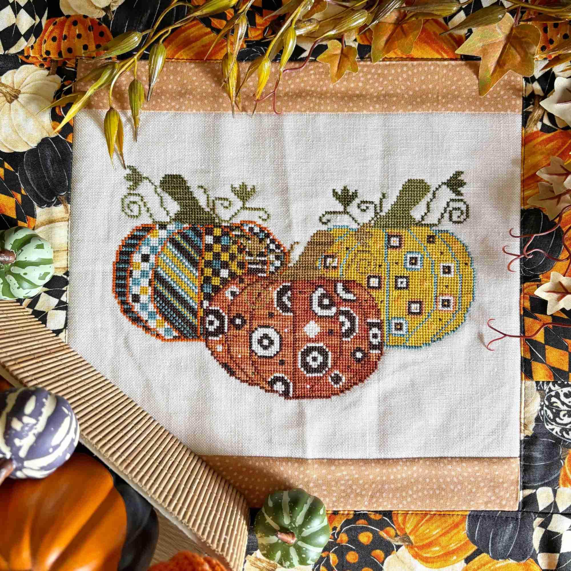 Yasmin's Made With Love - Patchwork Pumpkin - Original Design by