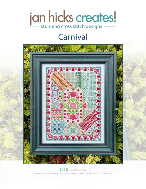 Jan Hicks Creates! - Carnival - Orginal Design by Jan Hicks - PDF