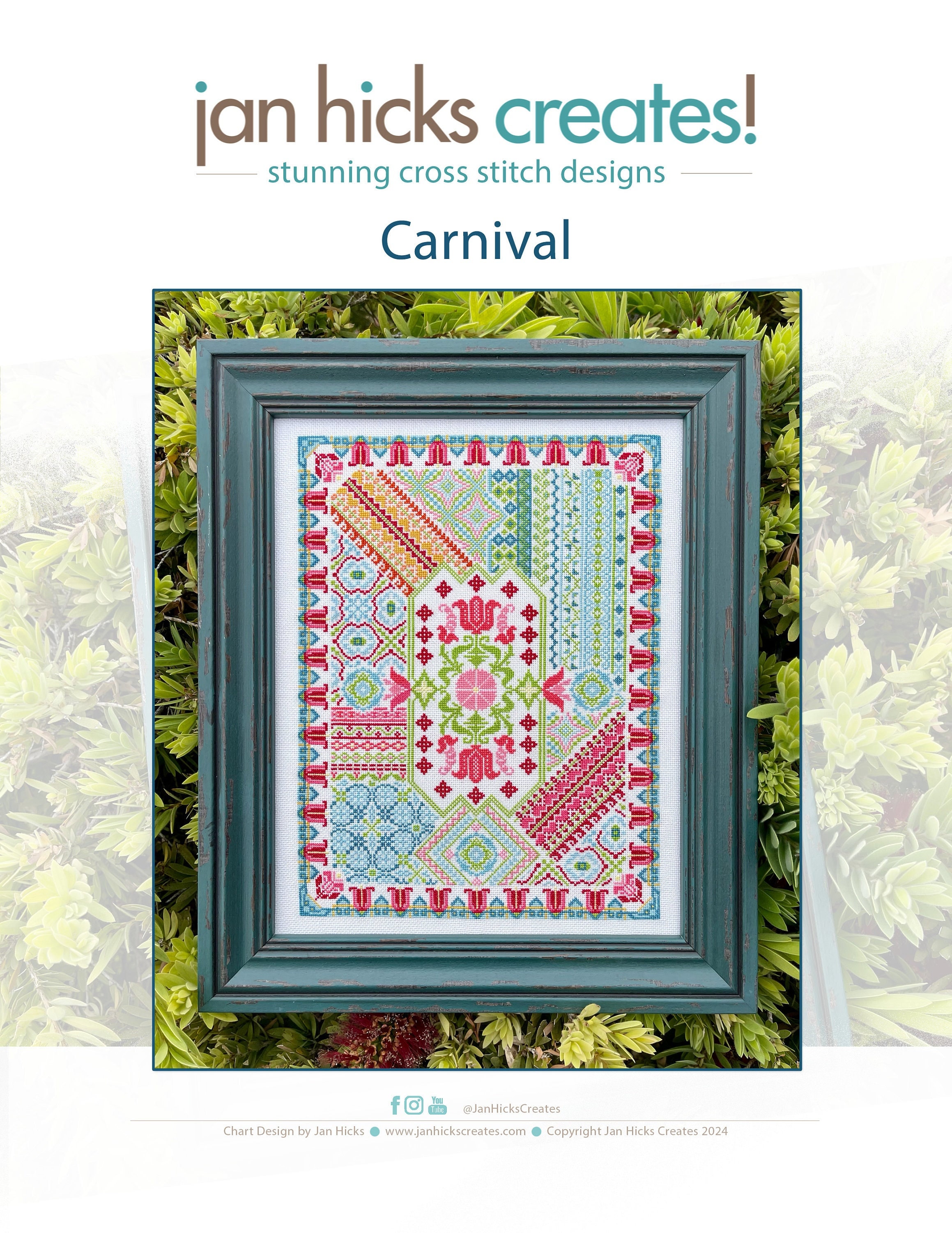 Jan Hicks Creates! - Carnival - Orginal Design by Jan Hicks - PDF