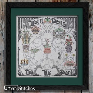 Urban Stitcher - Until Death Do Us Part - Original design by Sian Fish of the UK!