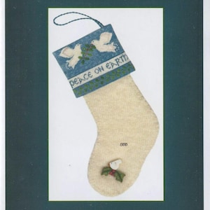 Erica Michaels ~ Petites Collection ~ OOP - Peace On Earth (Includes Silk Gauze!) - Original design by Linda Stolz