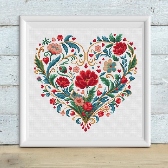 Artmishka Cross Cross - Heart Bloom *nashville Exclusive