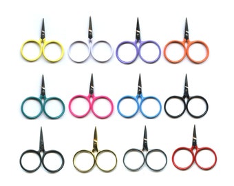 Embroidery Scissors - Colorful Mini Scissors - Shears - Ribbon