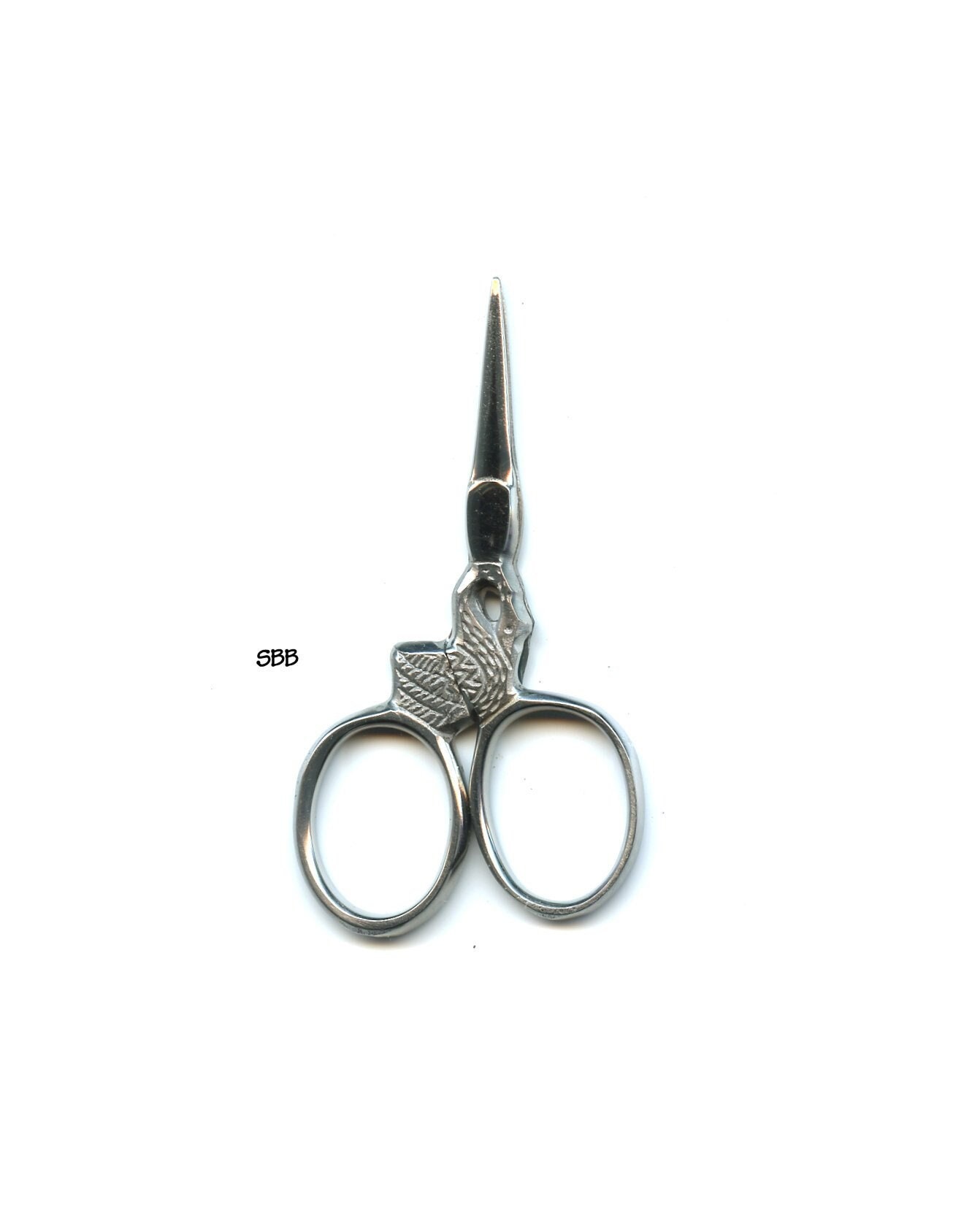 3 Swan Shape Eye Brow Cuticle Nail Small Embroidery Fancy Scissors